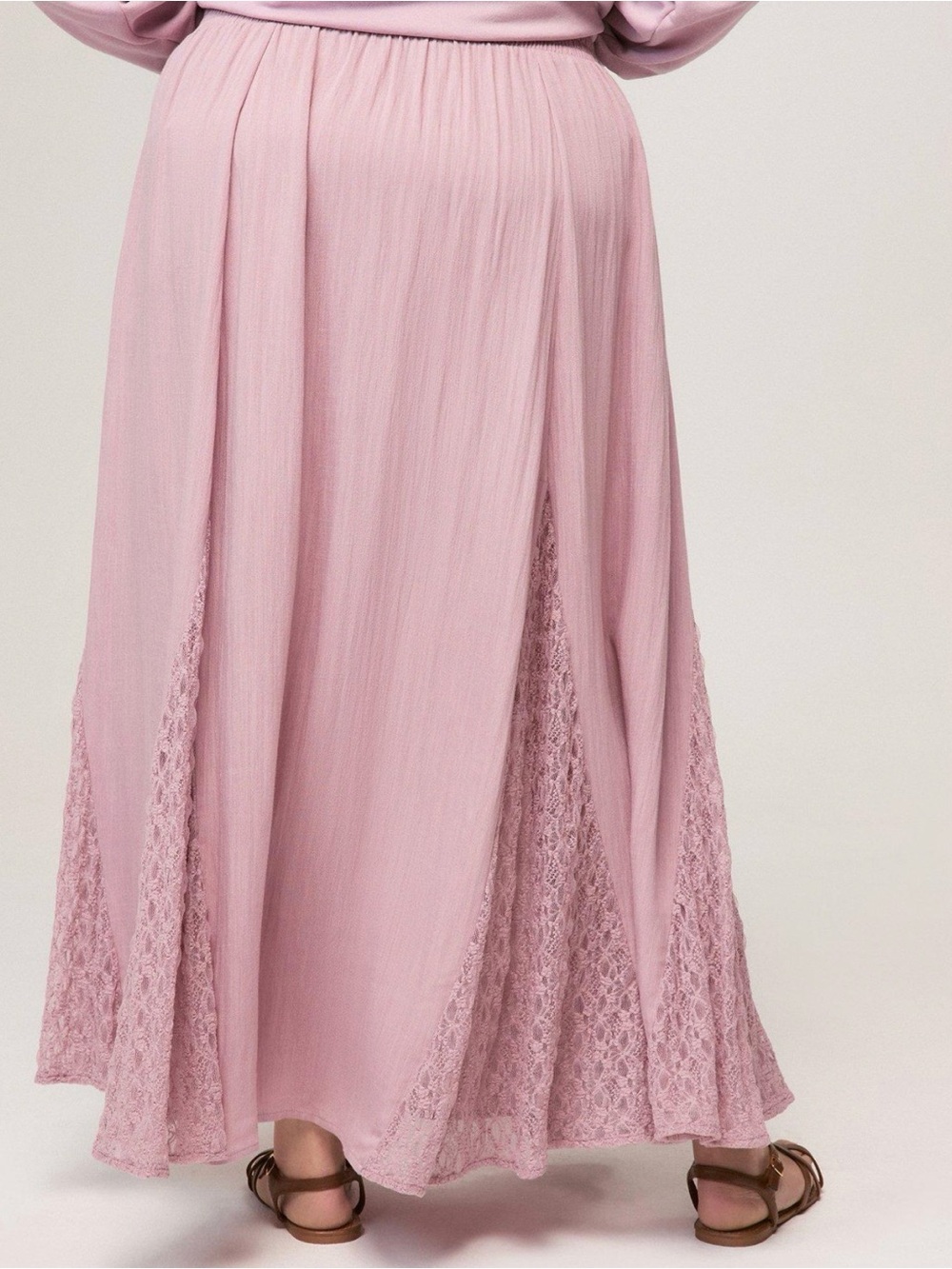 Festi Lace Godet Maxi Skirt - Picture 2 of 4